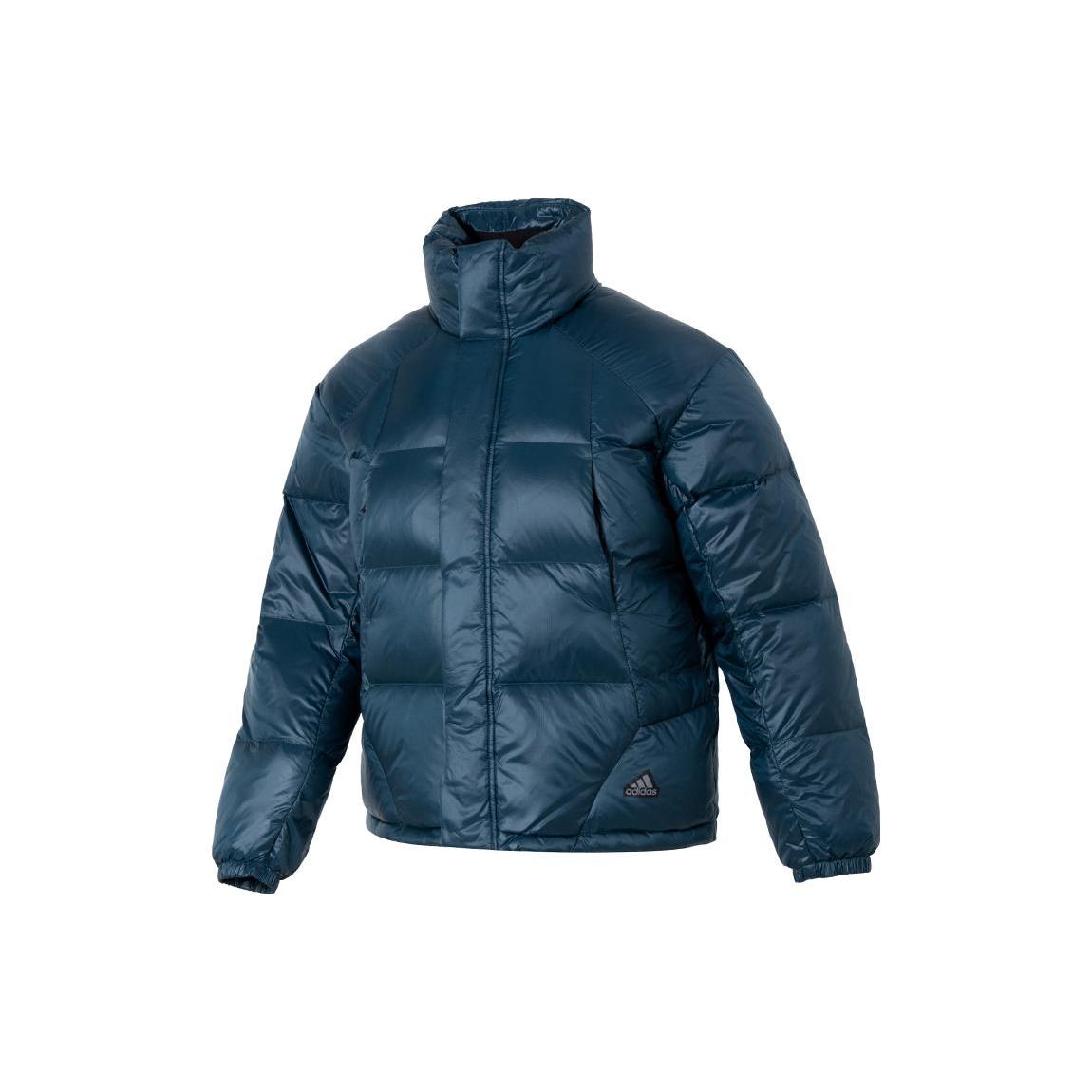 Мужская пуховая куртка Adidas Темно-синяя IL8932 XL