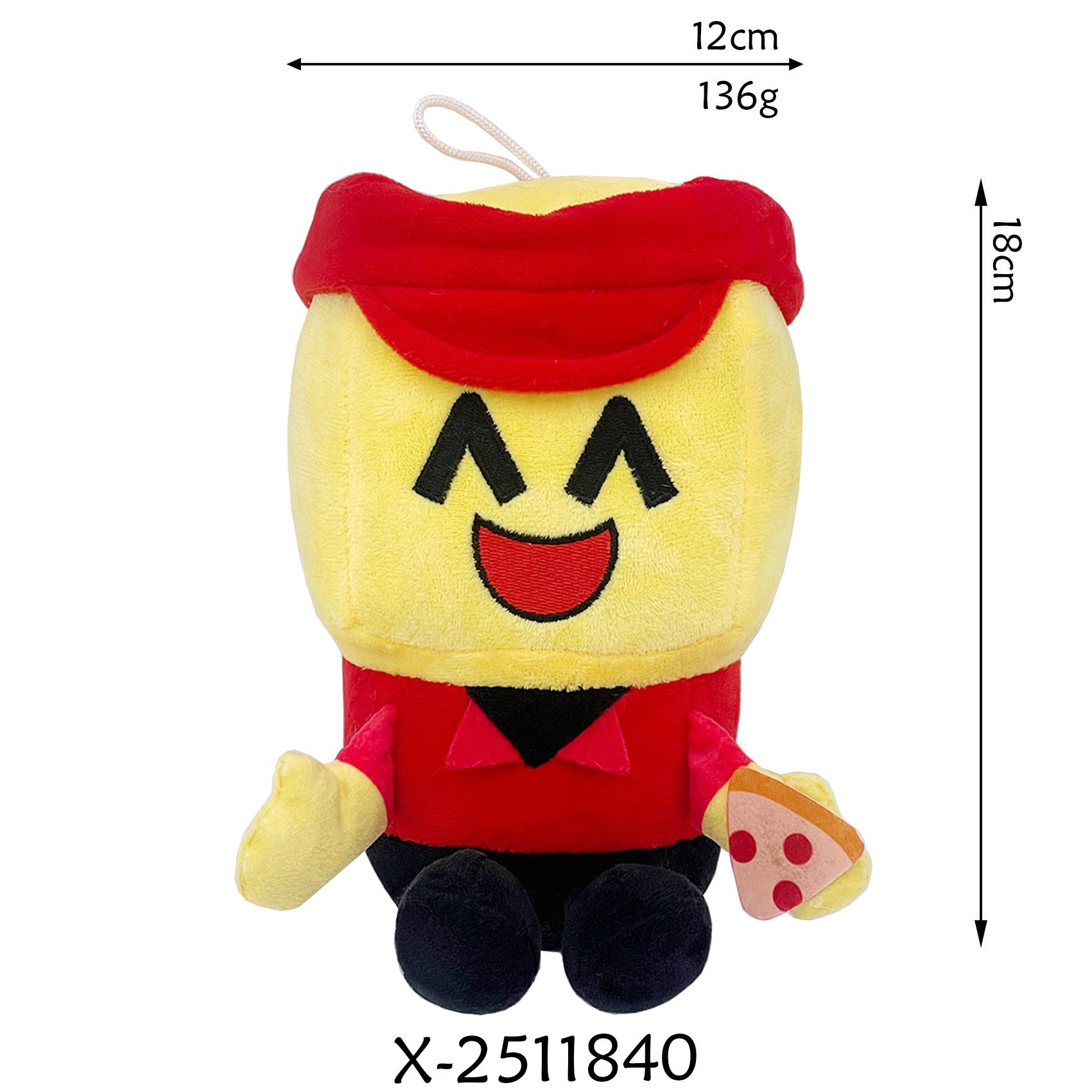 

Forsaken Chance Plush Toy Pendant Cute Game Stuffed Doll Soft Toy Gift for Fans Anime Gaming Party Bag Pendant Dolls 18cm