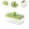 Press Type Ice Cube Maker Portable Mould for Cocktails Juice Drinks 32 Grids