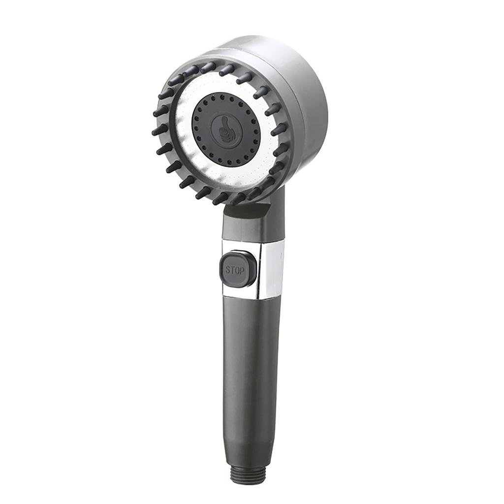 3-speed hand shower with filter High-pressure hand shower 3 water modes ABS durable material Suitable for bathrooms