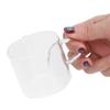 Varmebestandig glass målebeger liten melk kaffe dobbel munn unse kopp kjøkkenutstyr