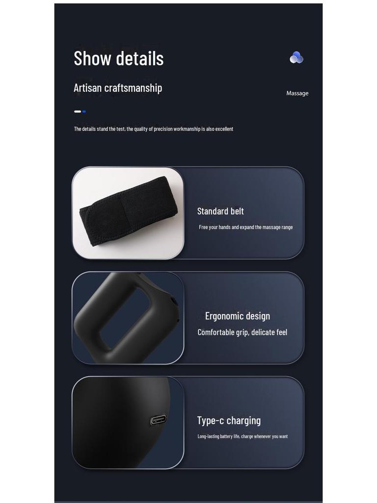 Fascia Ring Fat Burning Electric Neck & Shoulder Massager - Mini Vibration Muscle Relaxer for Men & Women