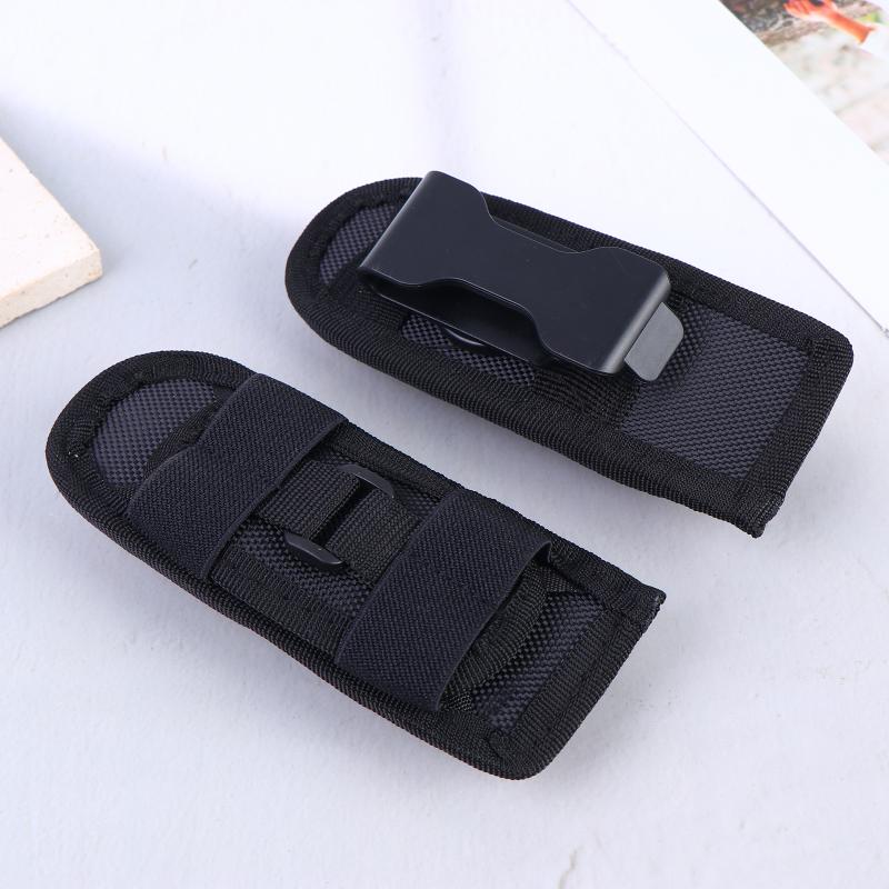 Belt Flashlight Pouch 360 Degrees Rotatable Outdoor Torch Case Hunting Lighting Light Holder Waist Bag 1/2Pcs