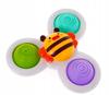Fidget Spinner Z Przyssawką Sensoryczną Kąpiel Prezent Grzechotka 3 Sztuki