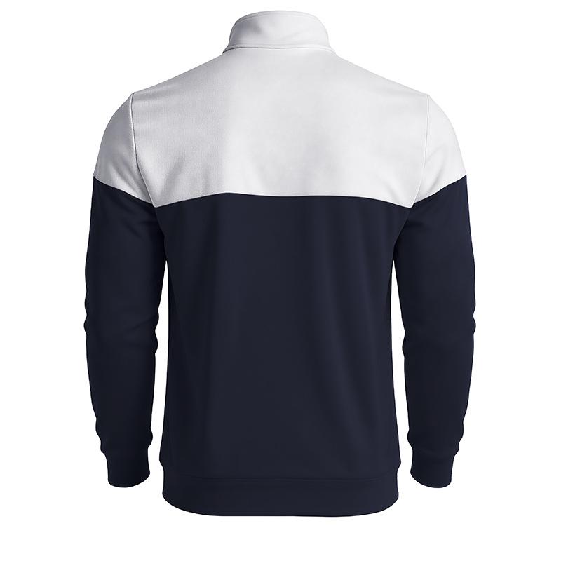 Men Half Zip Stand Collar Sweatshirt Long Sleeve Casual Loose Pullover Tops Autumn Winter Fashion Male Daily Comfortable Streetwear Sweatshirts