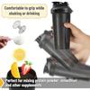 600ml Shaker Bottle 20 Oz with Stainless Steel Ball, BPA Free 20 Oz Plastic Protein Shake Leak Proof for Portable Fitness