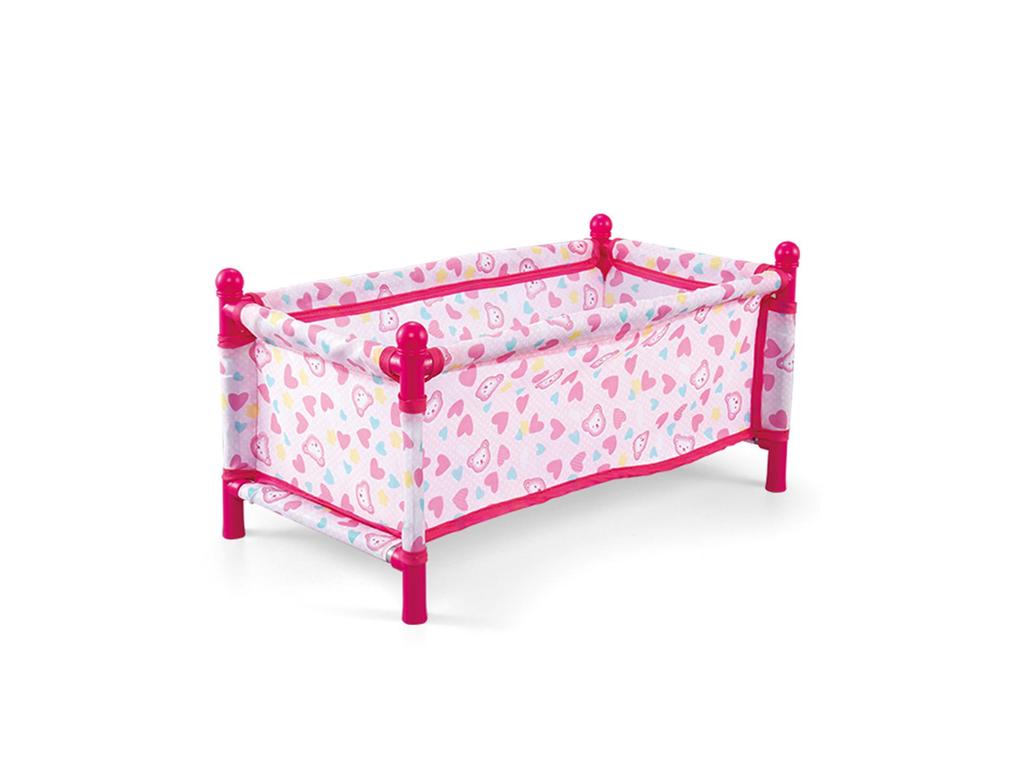 Girls' Pretend Play Doll Accessories Set: Rocking Horse, Cradle, Pillow, Quilt, Dining Table, Medical Kit, Stroller Toy