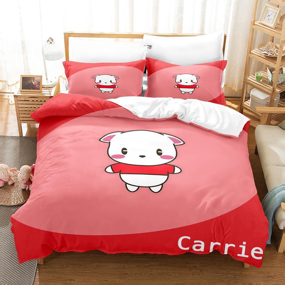 

New Maizen Sisters Bedding Set Single Twin Full Queen King Size Bed Set Adult Kid Bedroom Duvet Cover Sets Bed Sheet Set EU single(135x200cm)