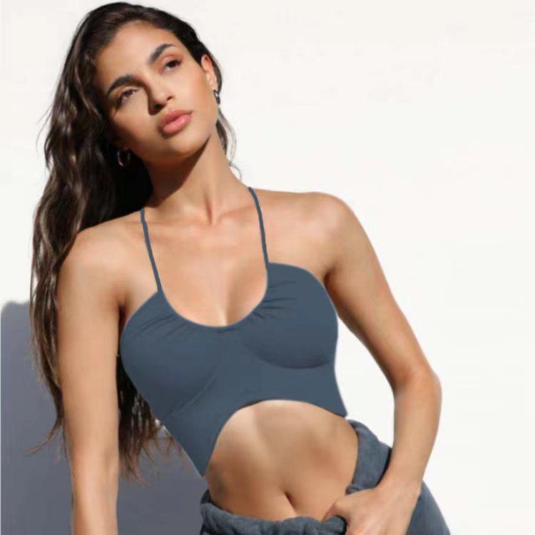 2024 Women's Summer Yoga & Fitness Bra Top: Outdoor Running Sportswear