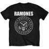Präsidentensiegel Ramones Band T-Shirt Baumwolle Grafik-T-Shirt Herren Damen Sommer Streetwear
