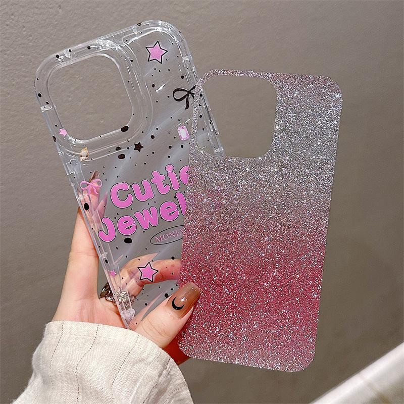 Zhitai Pink Protective iPhone Case - Compatible with iPhone 11, 12, 14, 15 Soft Shell with Bracelet