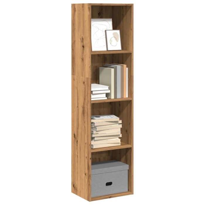 VidaXL Bibliothèque chêne artisanal 40x30x152 cm bois d'ingénierie, étagère, étagère à livres, support de livre, armoire de 857884