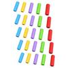 Ergonomic Pencils Grip Random Styles Soft Silicone Hand Fatigue Relief Non Slip Surfaces Textured Grips Kids Study Essential Safe Design