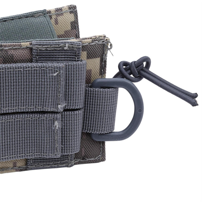 Outdoor Molle Tactical Radio Holder Case Portable Interphone Hanging Bag Magazine Pouch Pocket for Walkie Talkies