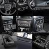 Dekoracja wnętrza samochodu ochrona naklejka z włókna węglowego dla Dodge Charger 2015-up Deluxe akcesoria samochodowe do stylizacji