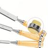 4 Pcs Wood Carving Chisels Set Professional for Woodworking with Ergonomic Wood Carving Tools DIY Auxiliary Tools Woodworking Chisels
