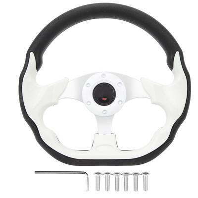 12,5palcový volant pro golfový vozík Univerzální 6děrový volant Náhrada pro E?Z?PŘEJÍT TXT