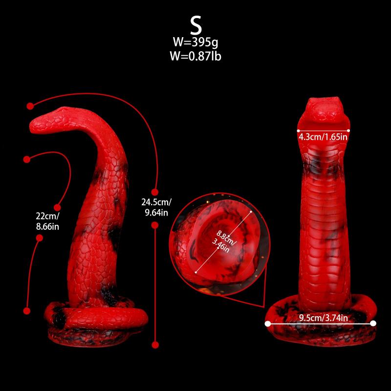 Anal Sex Toy Training Kit, Liquid Silicone Butt Plug,Realistic Dildo with Flared Base for Men & Women