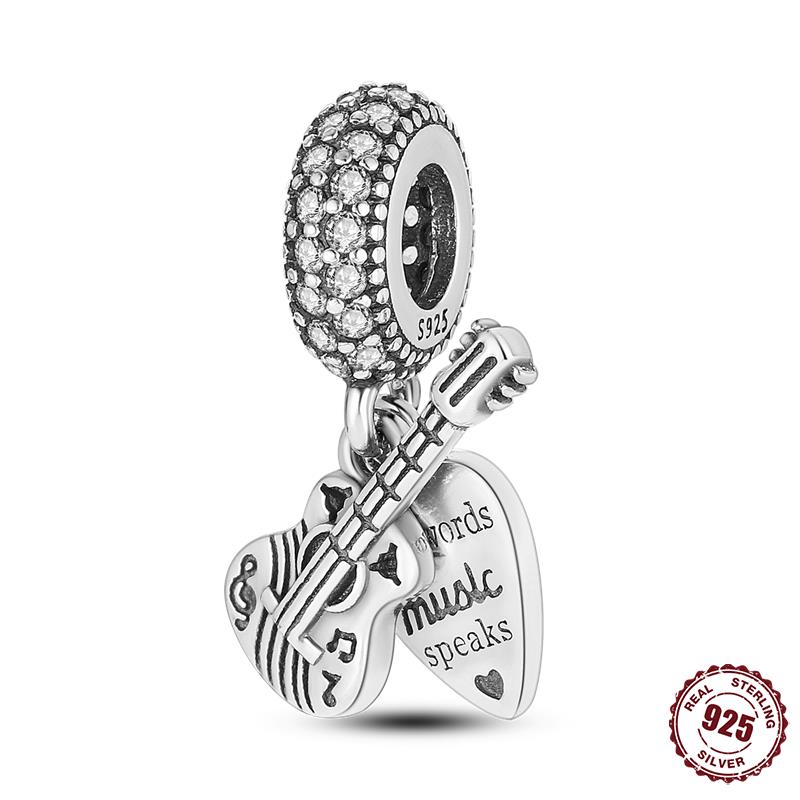 Panpoki 33 Style Copper Charms Travel Series Pendant Beads Fit Fine Bracelets & Bangles Diy Women Jewelry