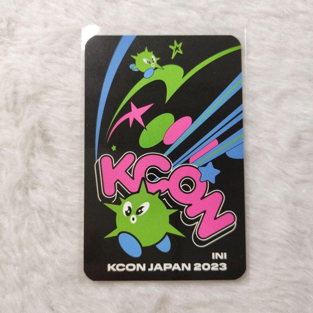 [USED] INI Masaya Kimura KCON MD 7000 yen purchase bonus trading card