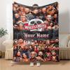 Wrestlemania Customize Text Blanket Throw Personalized Blanket Warmthful Decor Great for Bed Chair Bedding Home Decor for All Occasions