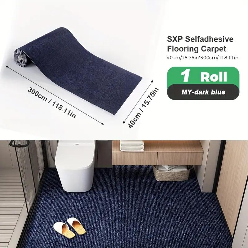 1 Roll Self-adhesive Doormat, Self-adhesive Wall Sticker, Self-adhesive Floor Tape 40x300cm Upgraded Version Suitable for Commer