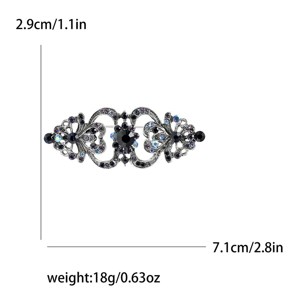Fashion Court Feng Shui Diamond Brooch High-End Suit Pin Simple And Versatile Anti-Light Accessories