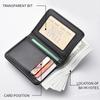Car Wallet ID Credit Card Purse Multifunctional Leather Accessories For BMW X1 X3 X4 X5 F15 F16 G30 7 Series G11 F48 F39 sticker pzcr42