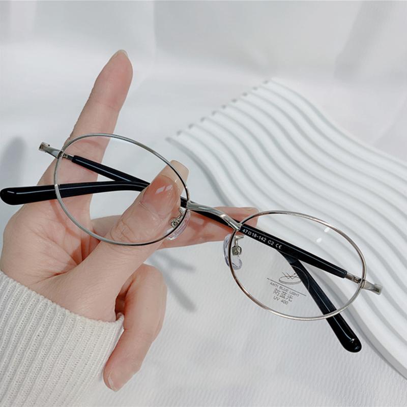 Vintage Tortoise Shell Round Reading Glasses Women Men Brand Design Small Oval Sun Glasses Alloy Fashion Eyeglasses