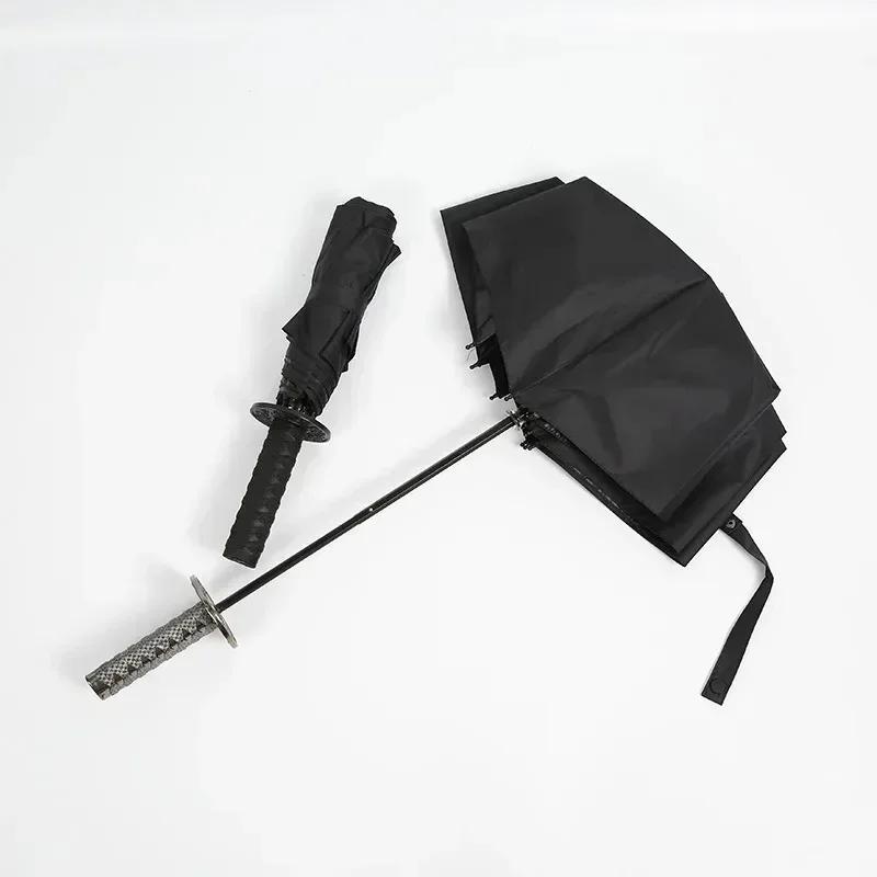 Umbrella Anime Sunny Rainy Parasol  Ninja Samurai Sword Katana Umbrella