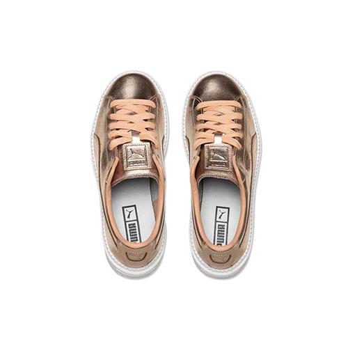 PUMA Basket Platform Trace Luxe Dusty Coral Womens 367852-01
