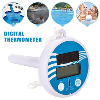 Floating Solar Powered Thermometer Swimming Pool Bath Hot Tub Temperature Meter