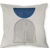 Bohemian Abstract Modern Simple Art Blue Pillowcase, Decorative Home Bedroom Sofa Throw Pillowcase Cushion Cover