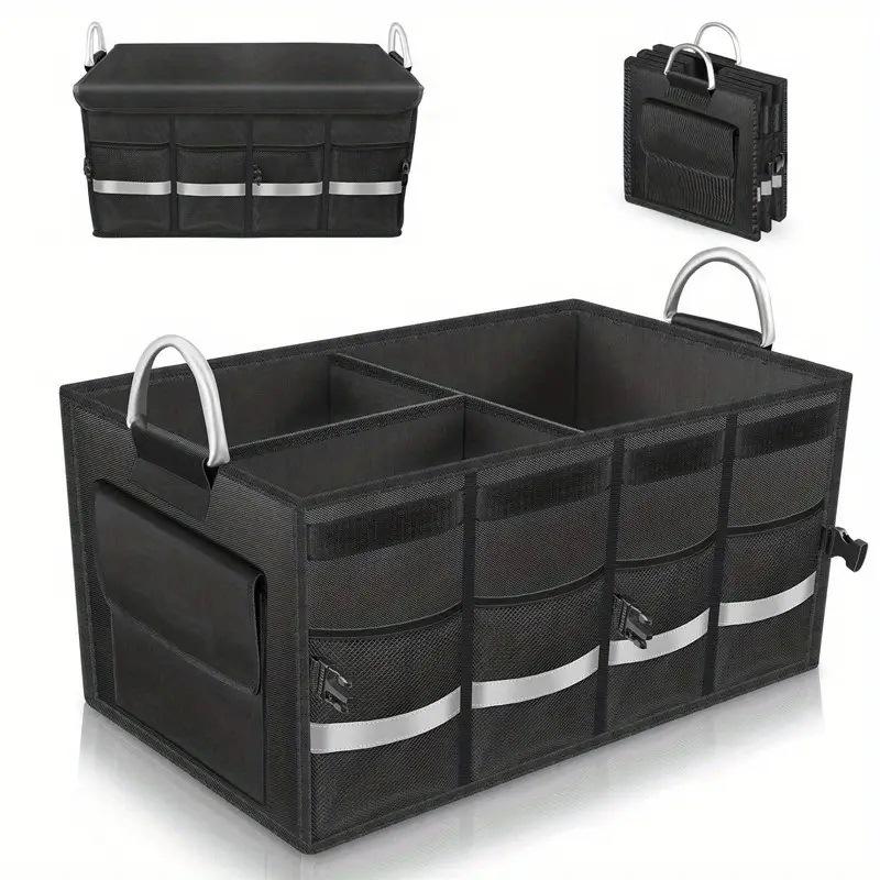 Portable Cross-Border Car Trunk Storage Box - Large Capacity & Foldable