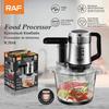 RAF R7616 European Standard Multi-Function Electric Meat Grinder & Food Processor