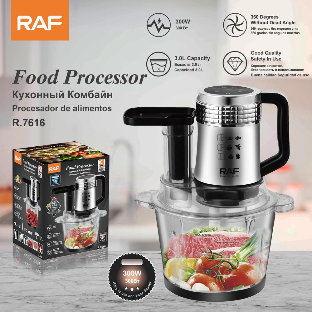 RAF R7616 European Standard Multi-Function Electric Meat Grinder & Food Processor EU Standard