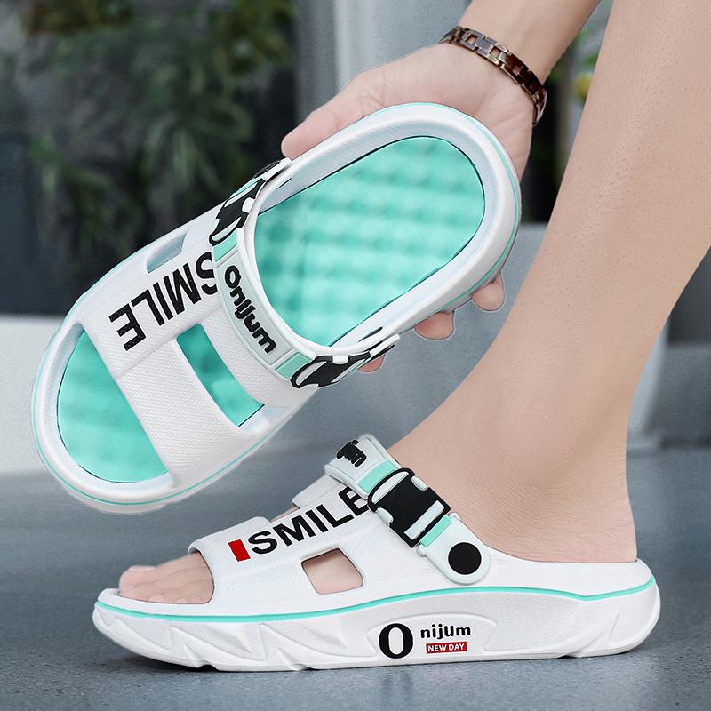 2025 Nové pánské masážní pantofle Vnitřní Venkovní sandály Plážové Pohodlné Měkké Nazouvací pantofle Dřeváky Ležérní obuv Muži Ženy Domácí pantofle