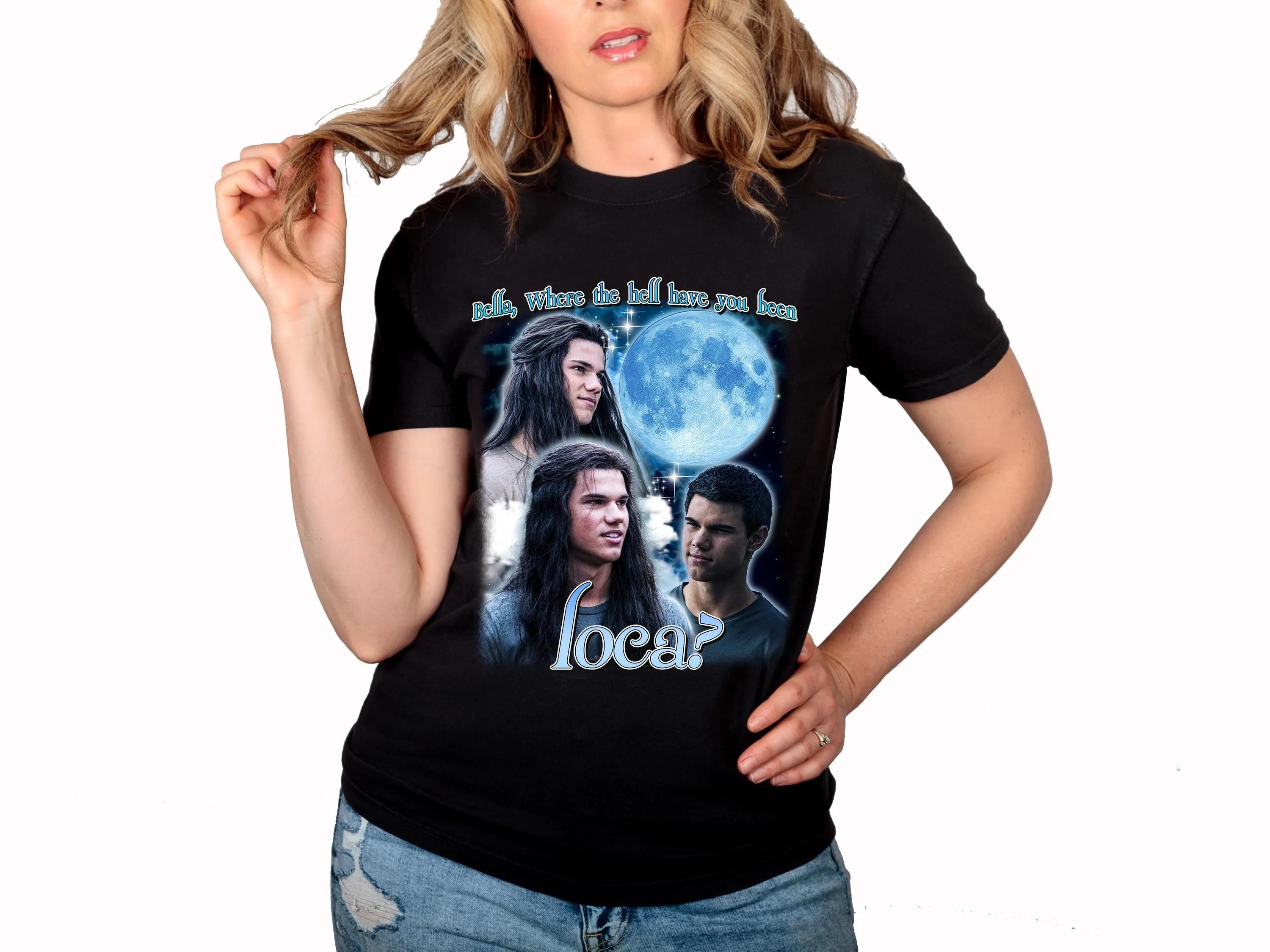 

2026 Summer Womens Retro Twilight Saga TShirt Cotton and Breathable Short Sleeve Streetwear Oversized Loose Casual 4XL
