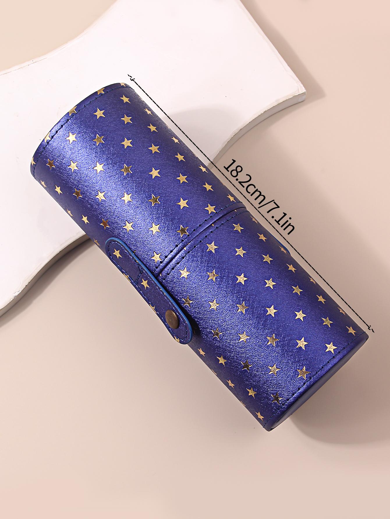 

Вращающийся на 360° органайзер для кистей для макияжа | Пыленепроницаемый дорожный бокс для хранения более 20 кистей (Идеально для визажистов/домашнего использования) - Бесплатная доставка темно-синий