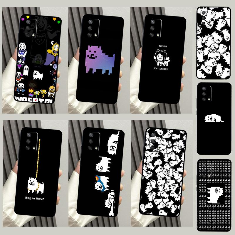 Undertale Annoying Dog Case For OPPO A17 A16 A15 A57 A77 A96 A93 A91 A53S A9 A5 A31 A53 A52 A72 A94 A54 A74 Coque