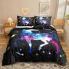 Unicorn Duvet Cover Set Starry Sky Unicorn Bedding Set Full Queen SizeDreamy Unicorn Theme Girly Comforter Cover Set For Girls