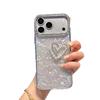 Bright Diamond Pearl Double Heart Phone Case for Oppo Reno15 Pro, Find X9 Pro, A6 Pro