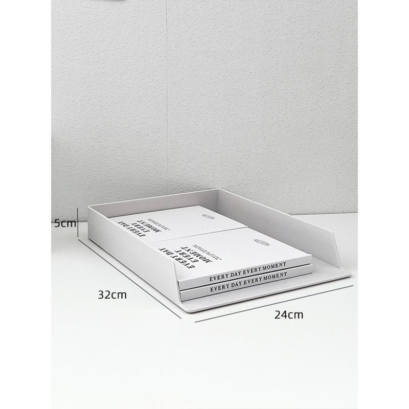 Multifunktionaler Schreibtisch-Organizer: A4 Aktenhalter, Stifthalter, Büroablage