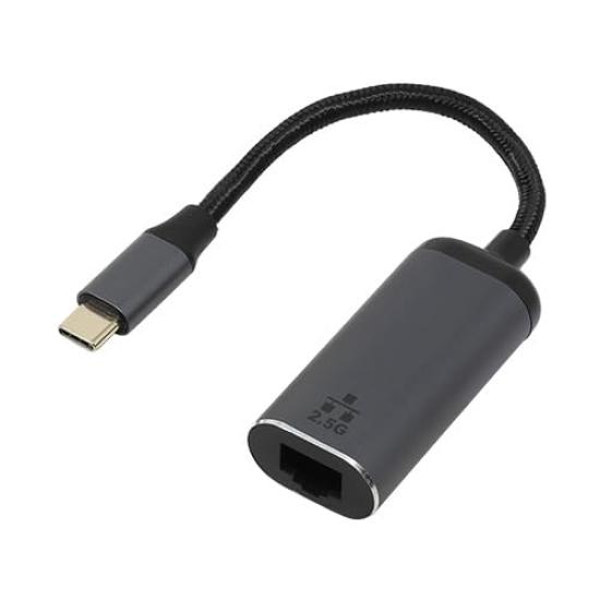 

Ainex USB-адаптер Type-C 2.5 Гбит/с USB-LAN ADV-134 серый