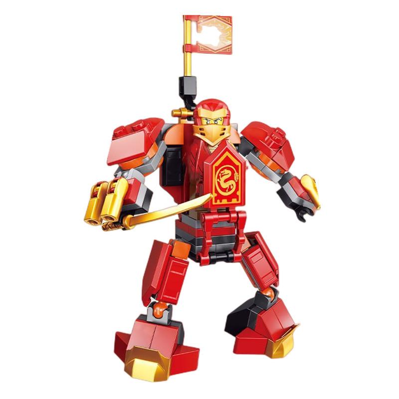 Ninja Dragon Building Blocks Mini Compatible Figures Bricks Kit Classic Movie Model Kids Toys Boys For Children