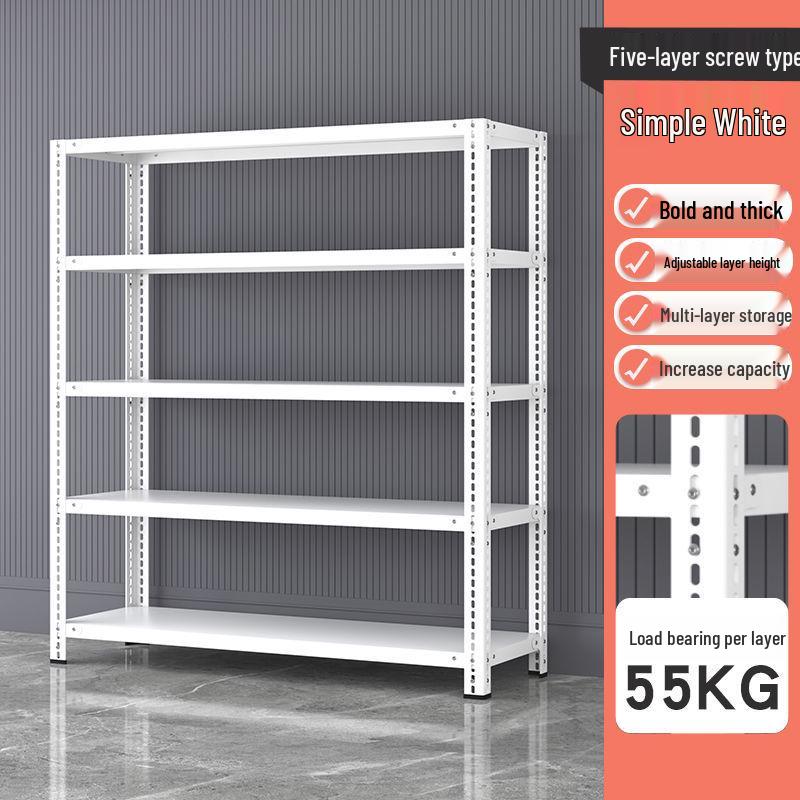 Adjustable Iron Storage Shelf for Home & Supermarket