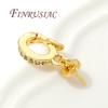 18K Gold Plated Charms Pendants Clasps with Pearl Pendant Mounting,Connectors For Jewelry,DIY Necklace Accessories