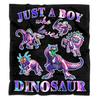 Dinosaur Blanket for Boys Jurassic Dino World Park Soft Flannel Throw Blanket Dinosaur Room Decor for Boys Gifts for Sofa Bed