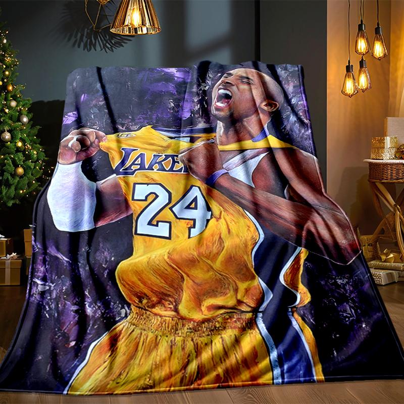Lakers Legend Celebration Blanket Lightweight Ideal Bedding Blanket Perfect for Travel, Camping, Living Rooms, Offices, Sofas, Fan Christmas gift