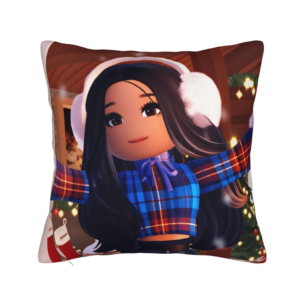 Girls Game Royale High Pillow Case Cute Funny Pillow Cover Comfy Pillowcases For Sofa Couch Bed Living Room